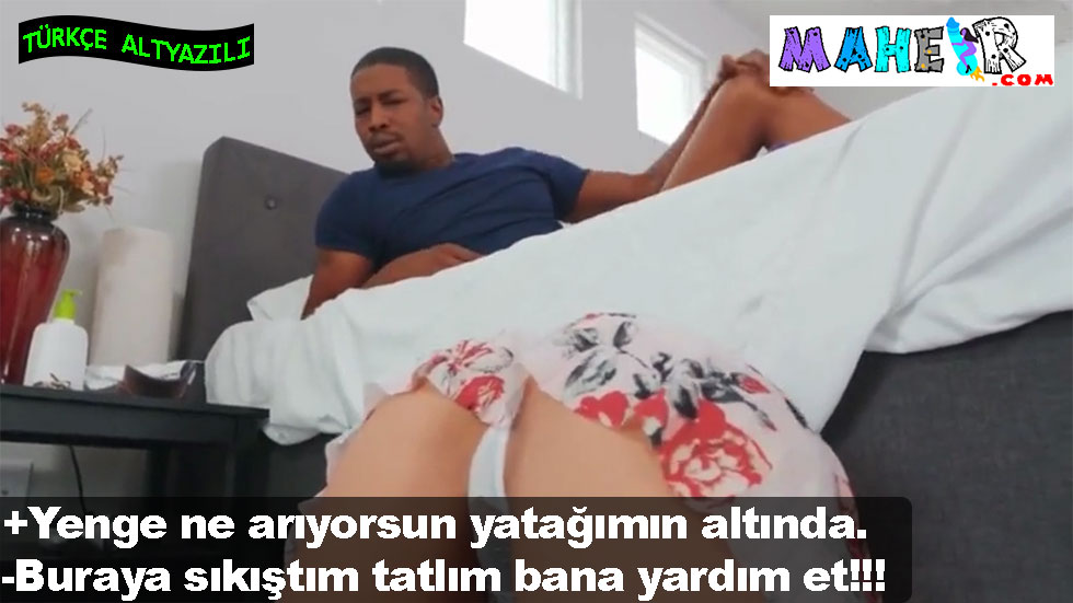 Odamı toplarken yatağın altına sıkışan yengeme yardımcı oldum